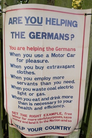 Are you helping the Germans?