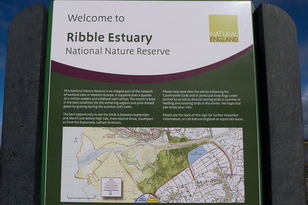 Welcome to the Ribble Estuary National Nature Reserve