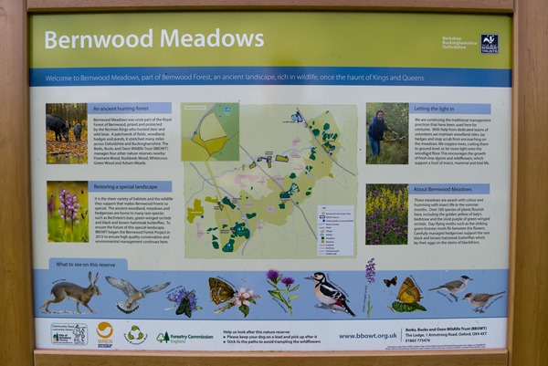 Select to enlarge the information board.