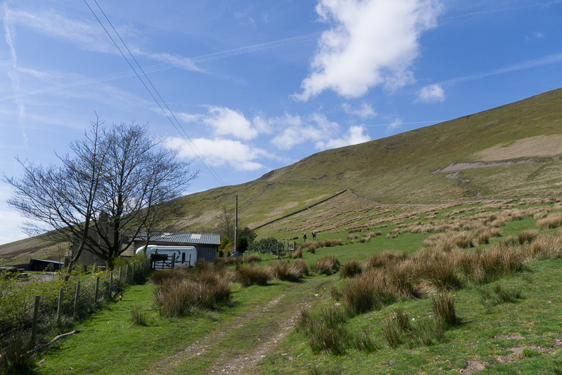 The southern face of Pendle Hill