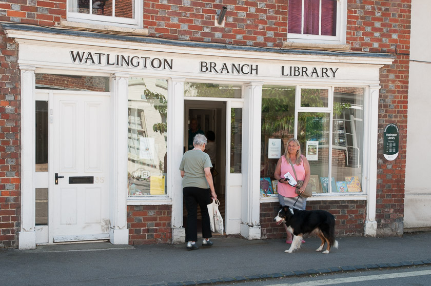 Watlington Library, the location for the fictitious Causton Library that starred in Orchis Fatalis.