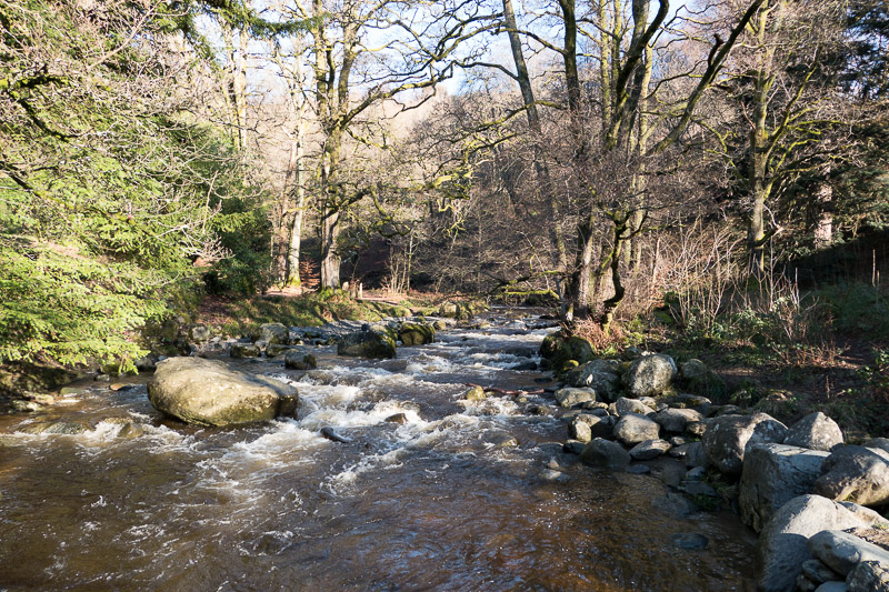 Aira Beck close to the start of the walk.